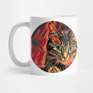 Fast floppy cat Mug